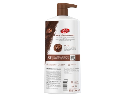 Sữa Tắm Detox Cà Phê 800g Lifebuoy ảnh 2