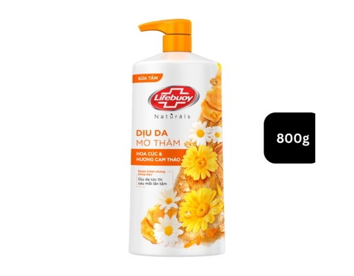 Sữa Tắm Hoa Cúc & Cam Thảo 800g Lifebuoy ảnh 1