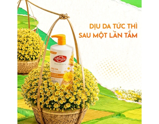 Sữa Tắm Hoa Cúc & Cam Thảo 800g Lifebuoy ảnh 5