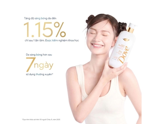 Combo 2 Sữa tắm Serum Dưỡng Da Nâng Cao 300ml x 2 Dove ảnh 1