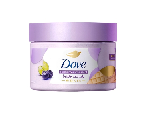 Tẩy Tế Bào Chết Dưỡng Ẩm Toàn Thân Chanh & Việt Quất 280g Dove ảnh 1