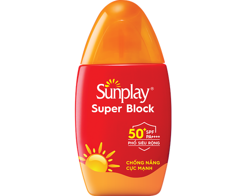 Sữa Chống Nắng Cực Mạnh Super Block SPF50+, PA++++ Trọng lượng: 70g Sunplay ảnh 1