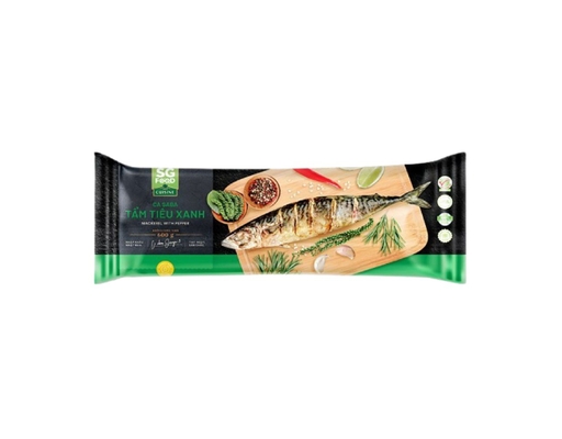 Cá Saba Tẩm Vị Tiêu Xanh 600-800g Sài Gòn Food ảnh 0