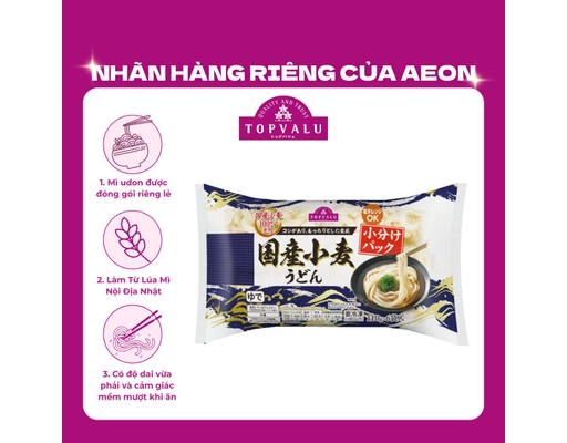 Mì Udon Lúa Mì Đông Lạnh 660g TOPVALU ảnh 0