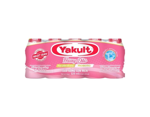 Lốc 5 Hũ Sữa Uống Lên Men Hương Đào 65ml Yakult ảnh 1
