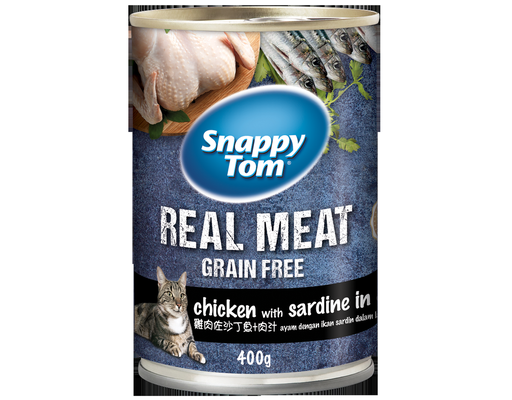 Pate Gà & Cá Trích 400g Snappy Tom ảnh 0
