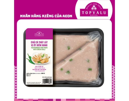 Chả Cá Thát Lát Vị Ớt Xiêm Xanh 300g TOPVALU ảnh 1