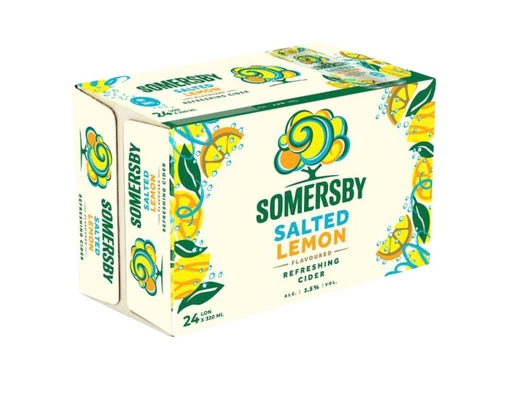 Thùng 24 Lon Nước Táo Chanh Muối 320ml Somersby ảnh 0