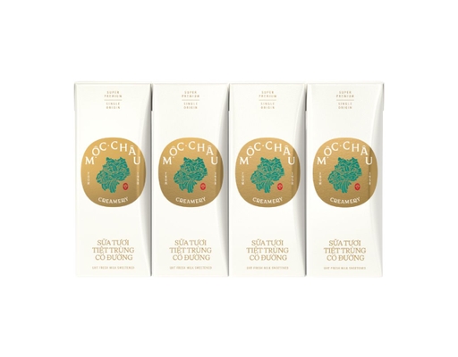 Thùng 48 Sữa Tươi Tiệt Trùng Mộc Châu Creamery Có Đường 180ml Vinamilk ảnh 1
