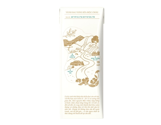 Thùng 48 Sữa Tươi Tiệt Trùng Mộc Châu Creamery Có Đường 180ml Vinamilk ảnh 3