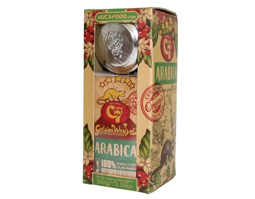 Cà Phê Rang Xay Arabica Kraft 350G C7 Coffee ảnh 0
