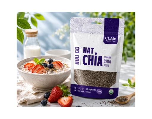 Hạt Chia Hữu Cơ C'Lavie 200g C'Lavie ảnh 2