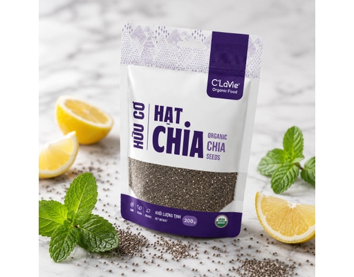 Hạt Chia Hữu Cơ C'Lavie 200g C'Lavie ảnh 3