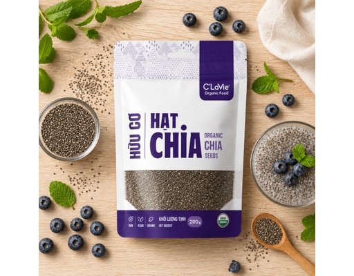 Hạt Chia Hữu Cơ C'Lavie 200g C'Lavie ảnh 4