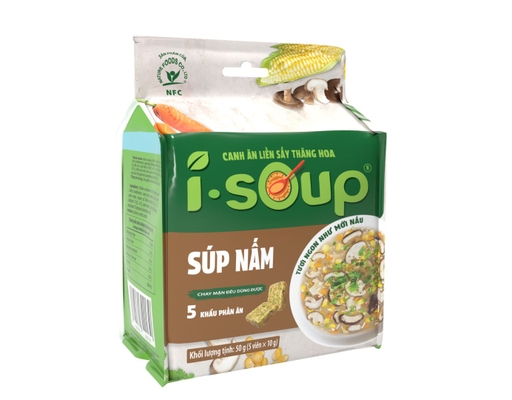 Súp Nấm Chay 50g Isoup ảnh 0