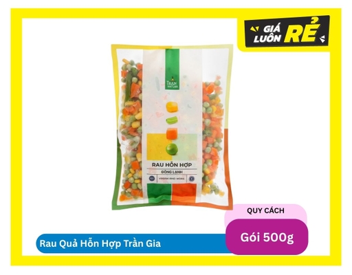 Rau Quả Hỗn Hợp 500g Trần Gia ảnh 0