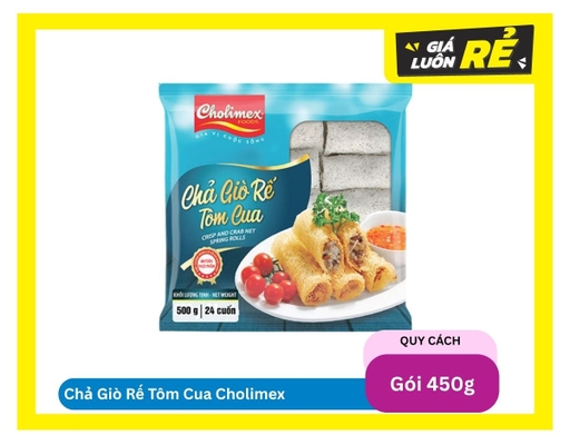 Chả Giò Rế Tôm Cua 450g Cholimex ảnh 0
