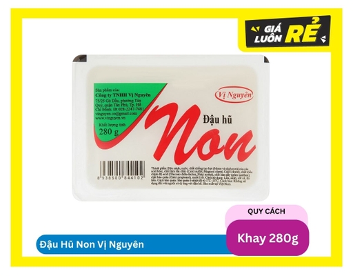 Đậu Hũ Non 280g Vị Nguyên ảnh 0