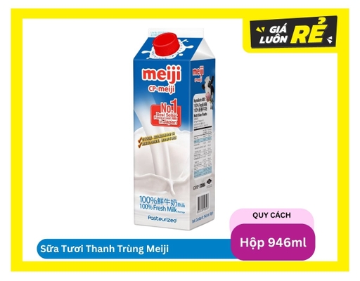 Sữa Tươi Thanh Trùng 946ml Meiji ảnh 0