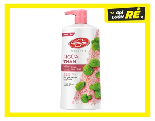 Sữa Tắm Detox Rau Má Muối Hồng 800g Lifebuoy ảnh 1