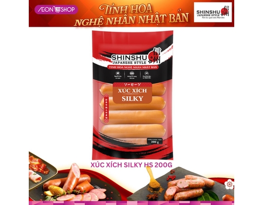 Xúc Xích Silky - 200g/gói (8 cây x 25g) SHINSHU ảnh 0