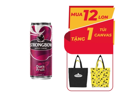 Nước Táo Lên Men Dark Fruit Lon 320ml Strongbow ảnh 0