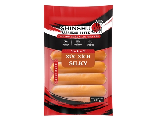 Xúc Xích Silky - 200g/gói (8 cây x 25g) SHINSHU ảnh 1