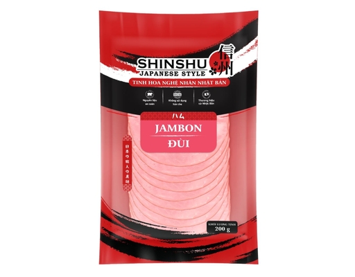 Jambon Đùi - 200g/gói (9-10 lát) SHINSHU ảnh 1