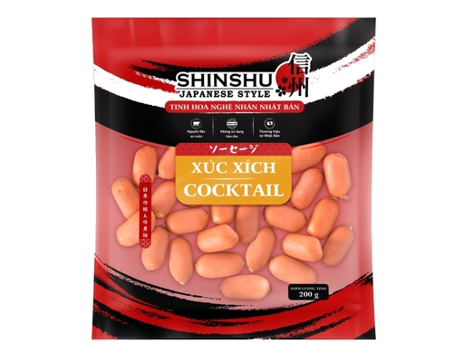 Xúc Xích Cocktail - 200g/gói (21-22 viên) SHINSHU ảnh 1