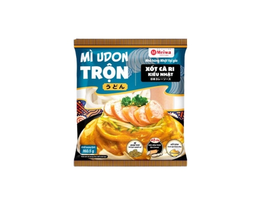 Mì Udon Trộn Xốt Cà Ri Kiểu Nhật 160.5g Meiwa ảnh 0