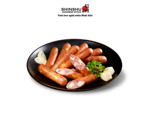 Xúc Xích Arabiki Thượng Hạng Phô Mai Hokkaido - 180g/gói (12 cây x 15g) SHINSHU ảnh 2