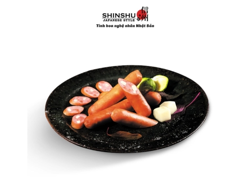 Xúc Xích Cá Hồi Phô Mai Hokkaido - 200g/gói (8 cây x 25g) SHINSHU ảnh 2