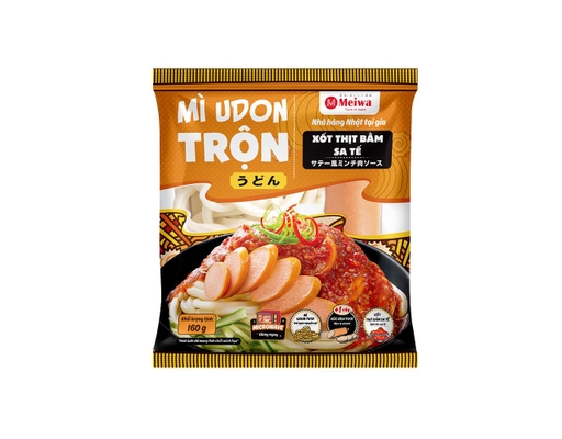 Mì Udon Trộn Xốt Thịt Bằm Sa Tế 160g Meiwa ảnh 0