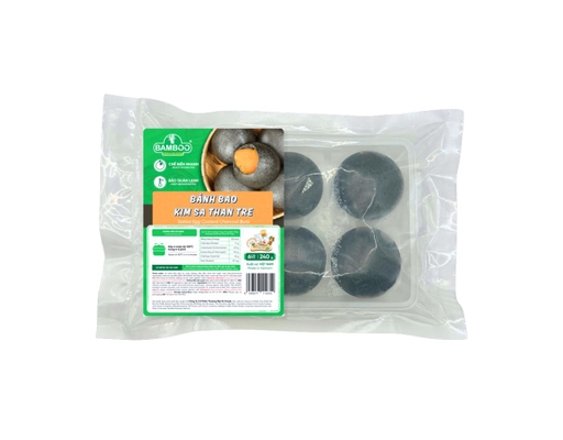 Bánh Bao Kim Sa Than Tre 240g Bamboo ảnh 0