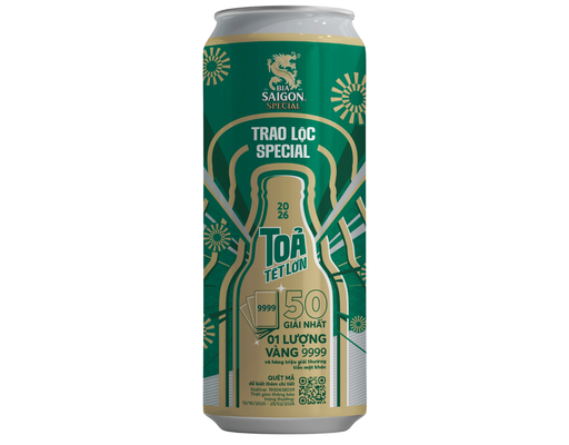Bia Sài Gòn Special Lon 330ml Sài Gòn ảnh 1