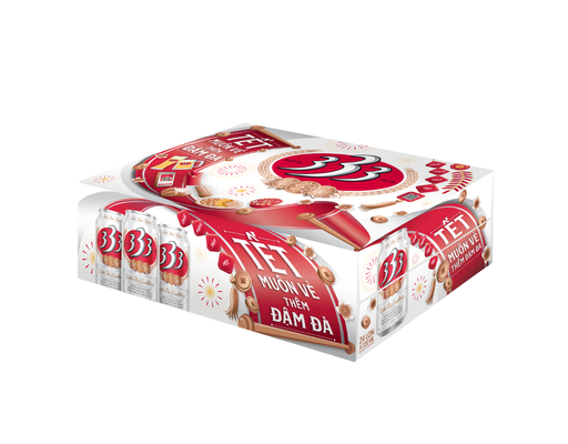 Thùng 24 Lon Bia 333 330ml 333 ảnh 0