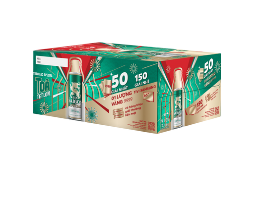 Thùng 24 Lon Bia Sài Gòn Special Sleek 330ml Sài Gòn ảnh 0