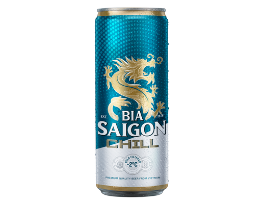 Bia Sài Gòn Chill Sleek Lon 330ml Sài Gòn ảnh 0