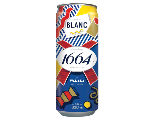 Bia Blanc 1664 Lon 330ml Blanc 1664 ảnh 0