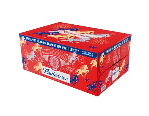 Thùng 24 Lon Bia Budweiser 330ml - 08291233 Budweiser ảnh 0