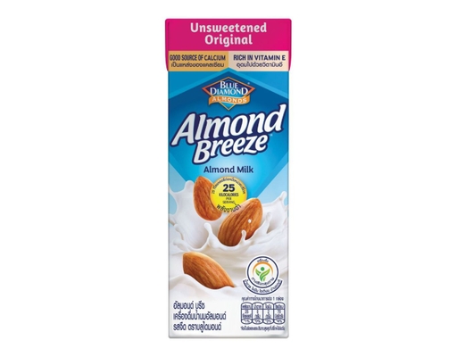 Lốc 3 Sữa Hạnh Nhân Không Đường 180ml Almond Breeze ảnh 1
