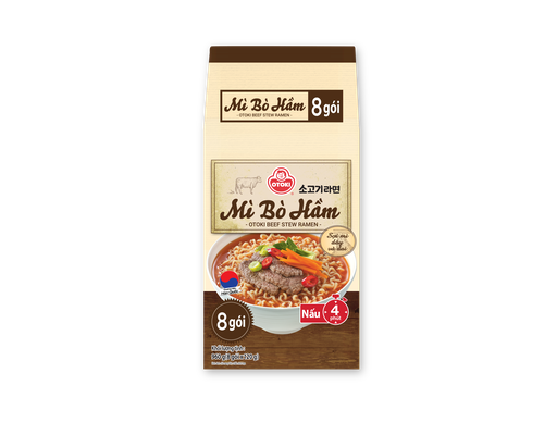 Mì Bò Hầm 8 x 120g Otoki ảnh 0