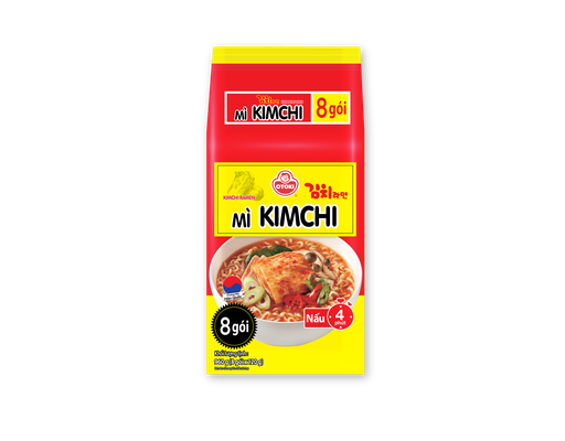 Lốc 8 Gói Mì Kim Chi 120g Otoki ảnh 0