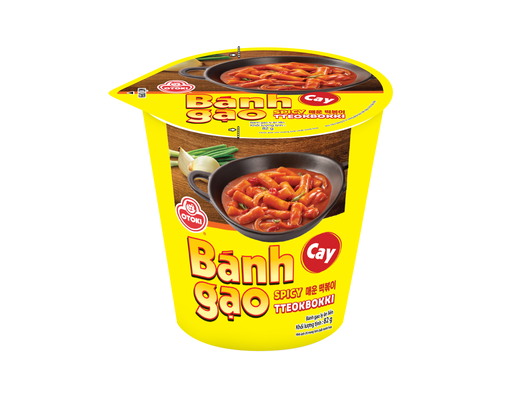 Bánh Gạo Ly Topokki Vị Cay 82g Otoki ảnh 0