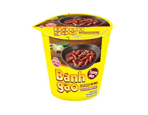 Bánh Gạo Ly Topokki Vị Tương Đen 82g Otoki ảnh 0