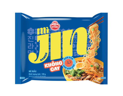 Mì Ăn Liền Jin Vị Không Cay 120g Otoki ảnh 0