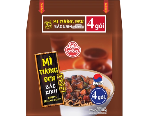 Mì Tương Đen Bắc Kinh 4 x 135g Otoki ảnh 0