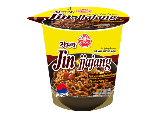 Mì Ly Ăn Liền Xốt Tương Đen Jin 70g Otoki ảnh 0