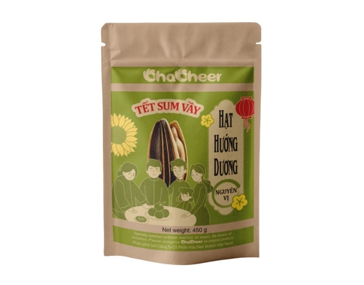 Hạt Hướng Dương Nguyên Vị 450g Chacheer ảnh 0