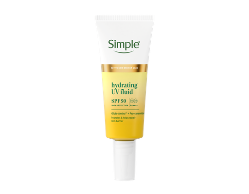 Kem Chống Nắng Cho Da Khô Căng Mướt Hydrating UV Fluid 40ml Simple ảnh 0